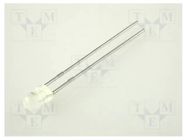 LED; red/yellow; 3mm; 60°; Front: convex; 2÷2.5/2.1÷2.5VDC KINGBRIGHT ELECTRONIC