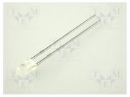 LED; 3mm; yellow/green; 60°; Front: convex; 2.1÷2.5/2.2÷2.5V 