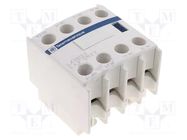 Auxiliary contacts; Leads: screw terminals; front; TeSys D SCHNEIDER ELECTRIC