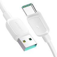 Joyroom Multi-Color Series A14 USB-A / USB-C 3A Cable 1.2m - White, Joyroom