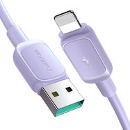 Joyroom Multi-Color Series A14 Lightning / USB-A 2.4A 1.2 m cable - purple, Joyroom