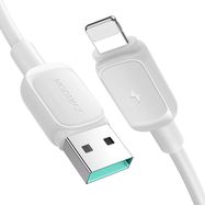 Joyroom Multi-Color Series A14 Lightning / USB-A 2.4A 1.2 m cable - white, Joyroom