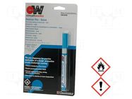 Pen; protective coating; 4.9ml; green; Signal word: Danger CHEMTRONICS