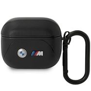 BMW BMA322PVTK AirPods 3 gen cover black/black Leather Curved Line, BMW