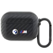 BMW BMAPWMPUCA2 AirPods Pro cover black/black Carbon Double Metal Logo, BMW