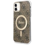 Guess GUHMN61H4STW iPhone 11 6.1" brown/brown hardcase 4G MagSafe, Guess