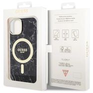 Guess GUHMP14SPCUMAK iPhone 14 6.1&quot; black/black hardcase Marble MagSafe, Guess