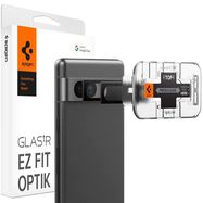 CAMERA COVER Spigen OPTIK.TR ”EZ FIT” CAMERA PROTECTOR 2-PACK GOOGLE PIXEL 7A BLACK, Spigen