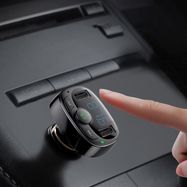 Bluetooth transmitter / car charger Baseus S-09A (Overseas Edition) - black, Baseus