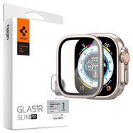 Spigen Glas.tR Slim Pro Tempered Glass for Apple Watch Ultra (49mm) - Beige, Spigen