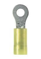 TERMINAL, RING TONGUE, M8, 10AWG, YELLOW