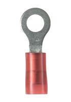 TERMINAL, RING TONGUE, M6, 18AWG, RED