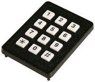 SWITCH, KEYPAD, 3X4, 5mA, 12V, ABS