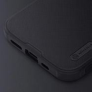 Nillkin Super Frosted Shield Pro iPhone 15 Plus Case - Black, Nillkin