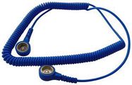 EARTH GROUNDING CORD COILED, 10-10MM