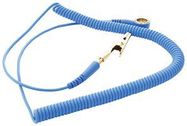 EARTH GROUNDING CORD COILED, 10-BANANA