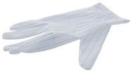 GLOVES, ESD, LARGE, WHITE, PK10