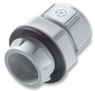 CABLE GLAND, CLICK, GREY, M12, PK10