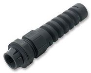 CABLE GLAND, SPIRAL, BLACK, M16, PK 50