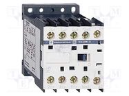 Contactor: 4-pole; NO x4; 24VDC; 12A; LP1K; screw terminals; W: 45mm SCHNEIDER ELECTRIC