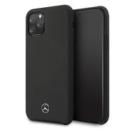 Mercedes MEHCN58SILBK iPhone 11 Pro hardcase black/black Silicone Line, Mercedes