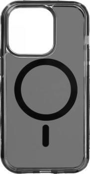 LAUT Crystal Matter - protective case for iPhone 14 Pro Max, compatible with MagSafe (black), LAUT