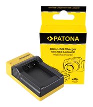 PATONA Slim micro-USB Charger f. Sony NP-BX1 BX BX1 NP-BX1 Cybershot DSC HX300 DSC HX50V DSC RX1, PATONA