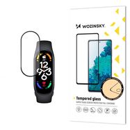 Durable Wozinsky Full Glue Full Screen Tempered Glass with Frame for Xiaomi Mi Band 8 - Black, Wozinsky