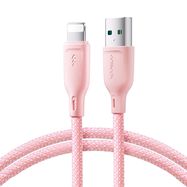 Joyroom Multi-Color Series S-A34 USB-A / Lightning 3A cable 1m - pink, Joyroom