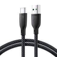 Joyroom Multi-Color Series S-A34 USB-A / USB-C cable 100W 1m - black, Joyroom