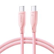 Joyroom Multi-Color Series S-A34 USB-C / USB-C PD 60W 1m Cable - Pink, Joyroom