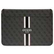 Guess 4G Printed Stripes cover for a 16&quot; laptop - black, Guess