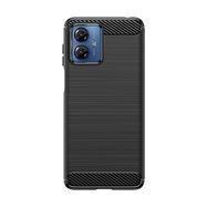 Carbon Case silicone case for Motorola G14 - black, Hurtel