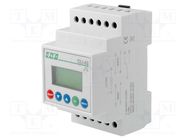 Counter: electronical; LCD; pulses; 99999999; relay; 8A; 24÷264VDC 