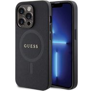 Guess GUHMP14XPSAHMCK case for iPhone 14 Pro Max 6.7&quot; - black Saffiano MagSafe, Guess
