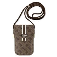 Guess GUOWBP4RPSW handbag - brown 4G Stripes, Guess