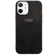 Audi Carbon Fiber iPhone 11 / Xr 6.1&quot; black/black hardcase AU-TPUPCIP11-R8/D2-BK, Audi