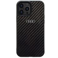 Audi Carbon Fiber iPhone 14 Pro 6.1&quot; black/black hardcase AU-TPUPCIP14P-R8/D2-BK, Audi