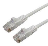 PATCH LEAD, CAT5E, WHITE, 2M