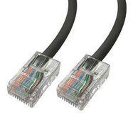 PATCH LEAD, CAT5E, UTP, BLACK, 3M