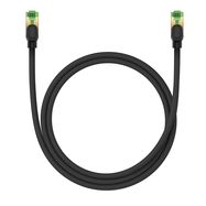 Baseus fast RJ45 cat. network cable. 8 40Gbps 1m braided black, Baseus