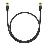 Baseus fast RJ45 cat. network cable. 8 40Gbps 0.5m braided black, Baseus