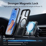 ESR Classic Hybrid Halolock Case with MagSafe for iPhone 15 - Matte Black, ESR