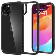 Spigen Crystal Hybrid, matte black - iPhone 15 Plus, Spigen