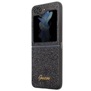 Guess Glitter Script case for Samsung Galaxy Z Flip 5 - black, Guess