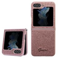 Guess Glitter Script case for Samsung Galaxy Z Flip 5 - pink, Guess