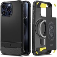 Spigen Rugged Armor Mag Case with MagSafe for iPhone 15 Pro - Matte Black, Spigen