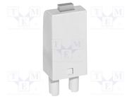 Module protecting; socket; Indication: LED; 6VDC,24VDC 