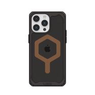 UAG Plyo MagSafe case for iPhone 15 Pro Max - black and brown, UAG