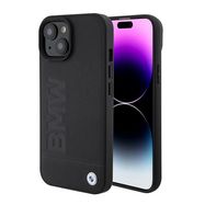 BMW BMHMP15SSLLBK iPhone 15 6.1&quot; black/black Magsafe hardcase Signature Logo Imprint, BMW